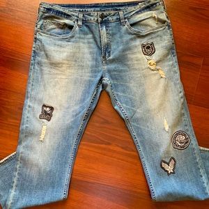 Buffalo Patchwork Jeans